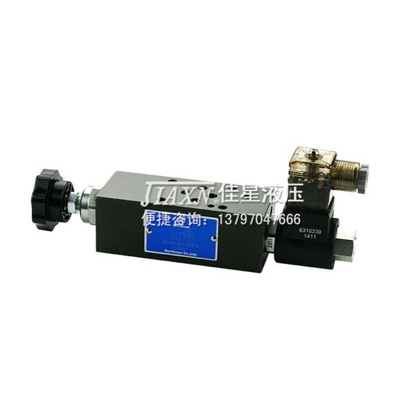 液压叠加阀北部精机叠加式电控调速阀MSF-02B-NO-I-D24-10