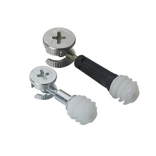 三合一螺丝家具链接件偏心轮螺母固定紧固件柜子衣柜橱柜五金配件