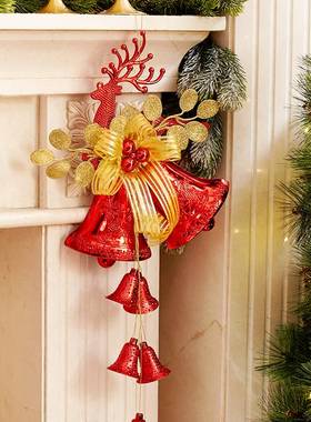 圣诞节铃铛挂件装饰品场景布置圣诞树吊饰挂饰圣诞小礼物拍照道具
