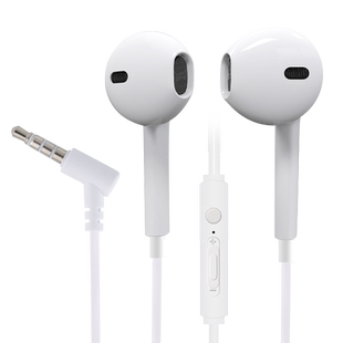 ghT2弯头防折断高音质有线耳机入耳式原装正品适用oppo华为vivo塞