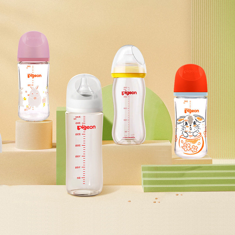 贝亲自然实感第3代生肖兔年宝宝玻璃奶瓶240mlPPSU330ml2代240ML怎么看?