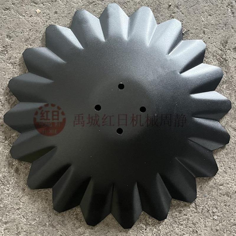 MF弗耙格森盘轴盘 农机配花瓣齿缺口片 高速耙耙片TXG 圆犁件片