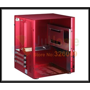 C2R Red Mini iHTPC computer ITX suppo aluminum case