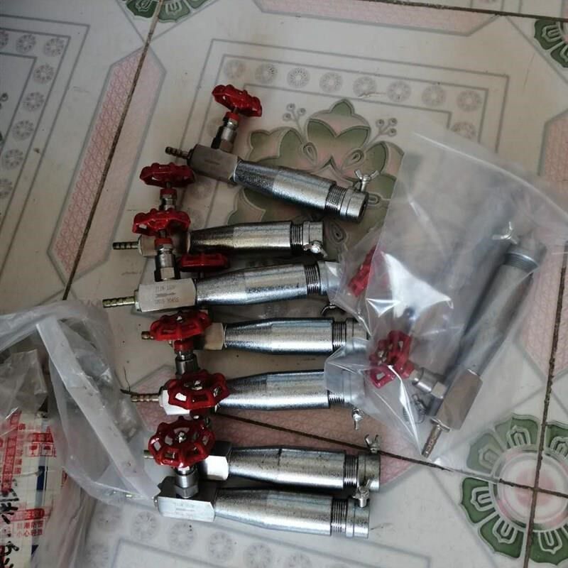 新型设计吹氧枪清理切割吹氧棒B配套氧熔棒打孔氧弘熔断棒胶圈