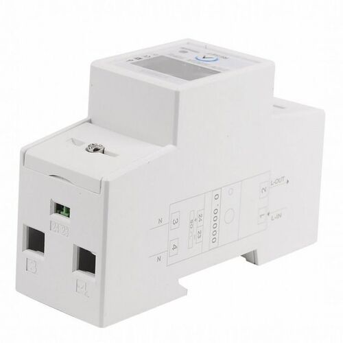 DIN Racil 5-80A 230V AC 50Hz Single Phase Wattmeter Power Co