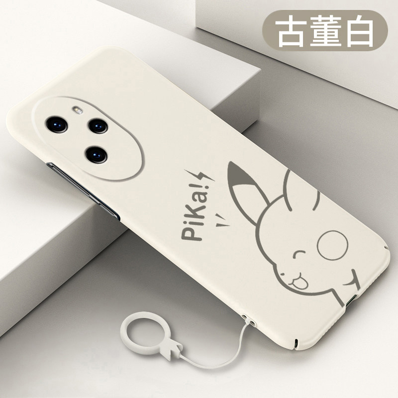 适用于荣耀100手机壳荣耀100Pro硬壳全包honor微磨砂皮