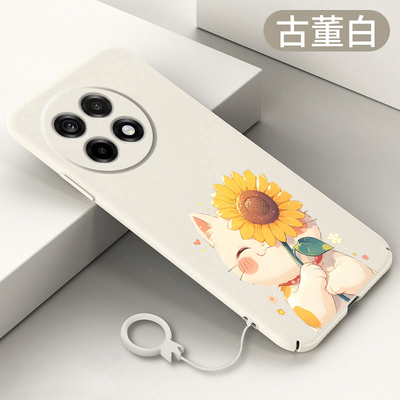 适用于一加Ace5手机壳ace5pro新款全包1+ace5硬壳超薄保护套向日葵不顶膜亲肤网红裸机感后壳包镜头时尚外壳