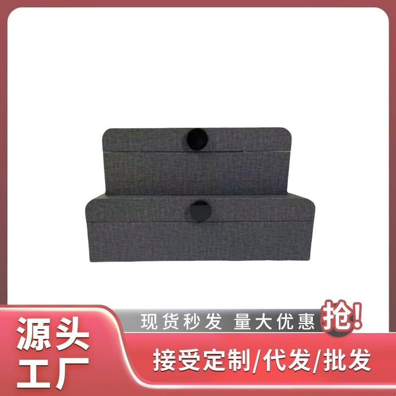 现代新中式收纳首饰盒创意艺术盒摆件桌面收纳饰品家居样板间