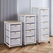 厨房置物架落地多层果蔬菜篮子收纳架抽拉式 多功能夹缝零食储厂家