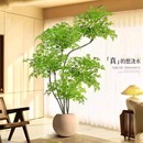 饰树室内大型盆栽落地摆件 仿真绿植南天竹假植物高端轻奢客厅装