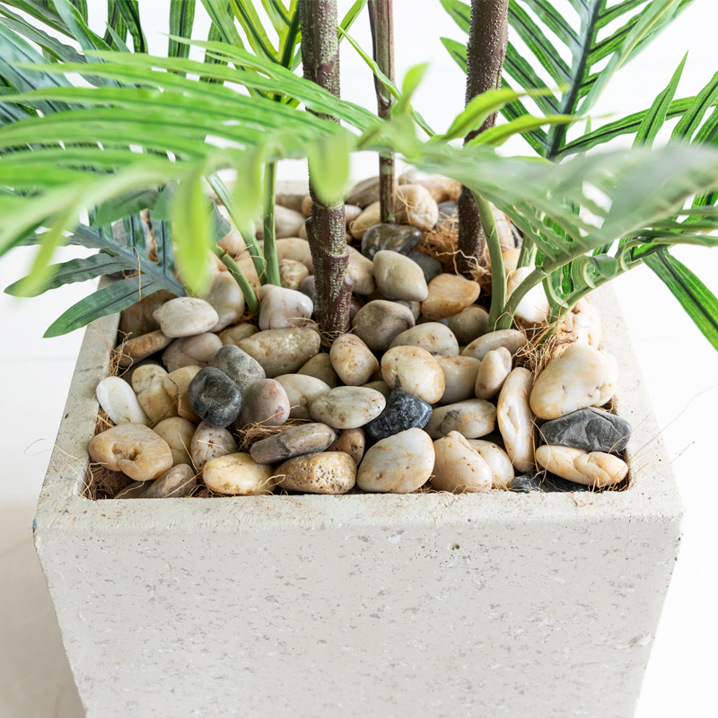 天然原石绿植造景鱼池庭院小石头