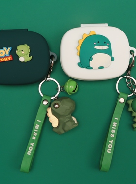 适用于BASEUS/倍思Eli 2i Fit蓝牙耳机保护套可爱情侣卡通Eli 1i Fit/PM122/Eli Sport 1/A01026一体式软壳