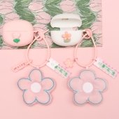 AirGo MC1小云朵 AS10 AS01硅胶软壳 适用BASEUS Ring 倍思MC1pro蓝牙耳机保护套郁金香花朵倍思BC1