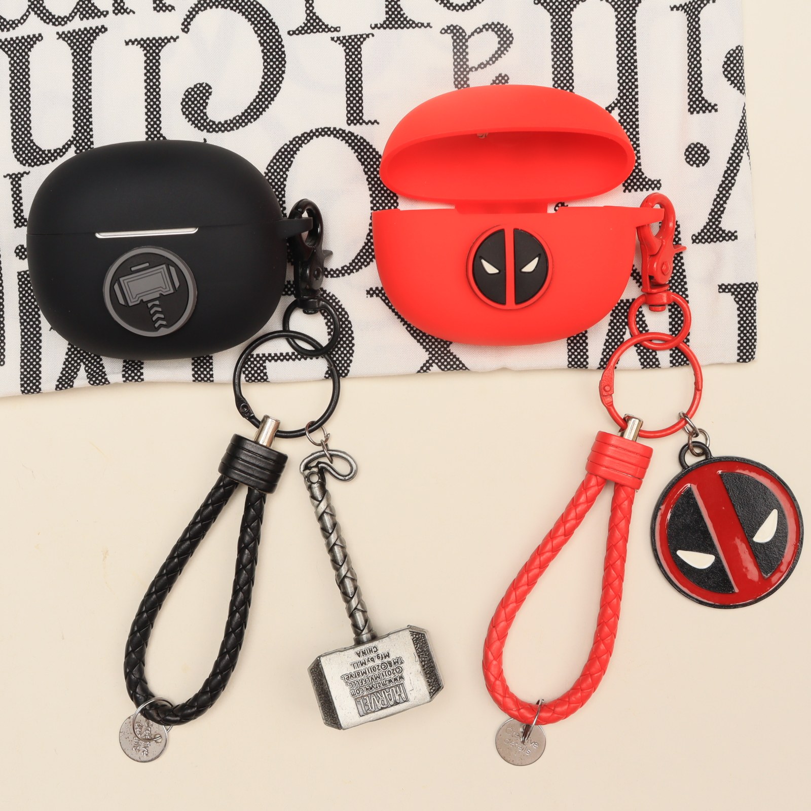 适用于漫步者猫眼Atom CC耳夹式蓝牙耳机保护套潮牌动漫可爱卡通漫步者X Clip/FitClip Ultra一体式硅胶软壳