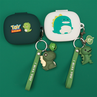 蓝牙耳机保护套可爱情侣创意卡通earbuds T10一体式 open B10 硅胶软壳 LOK 适用于HONOR荣耀Earbuds开放式