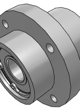 扣环双轴承嵌入型轴承座组件中法兰导向型轴承BGRZ BGSZ BRDELCF