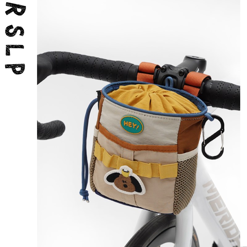 若素良品202h5新款通用骑自行单车电动摩托前车把筐水壶杯收纳挂