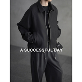 大牌工艺水准 高密度面料 春季 ASSDY 翻领夹克男士 老钱风外套潮牌