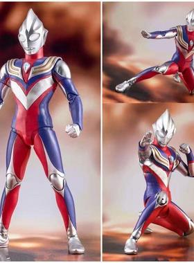 shf超可动迪迦奥特手办闪耀赛罗多关节儿童格丽乔男孩玩具礼物act