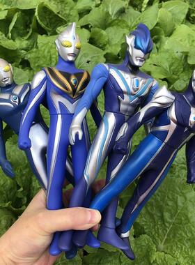 希卡利奥特慢玩具 阿古茹软胶人偶儿童超人男孩高斯 捷德机敏形态