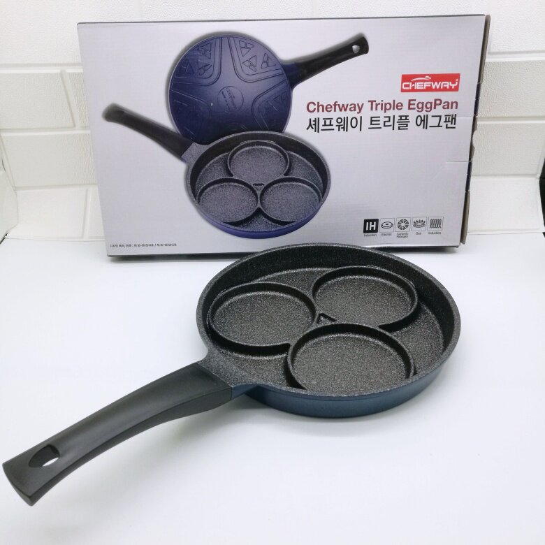 chefway三格韩国原装通用不沾锅
