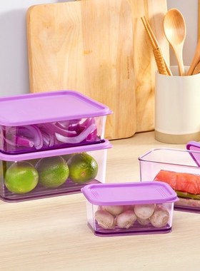 韩国原装进口roichen保鲜盒可微波炉密封防漏水果便当午饭盒子