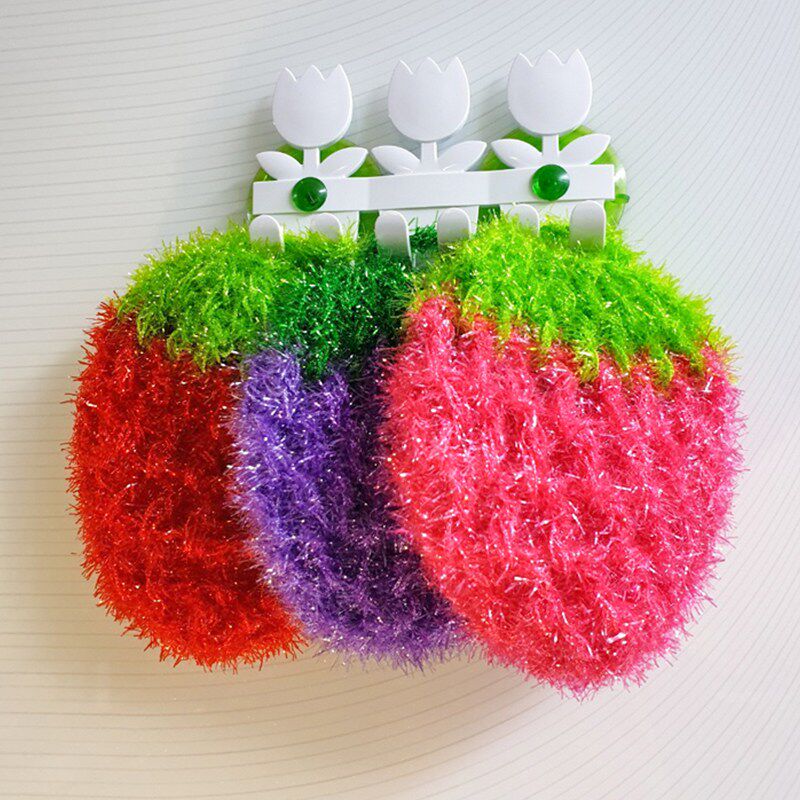 韩式洗碗布刷碗洗碗巾不沾油不掉毛百洁布海绵擦抹布刷锅清洁神器