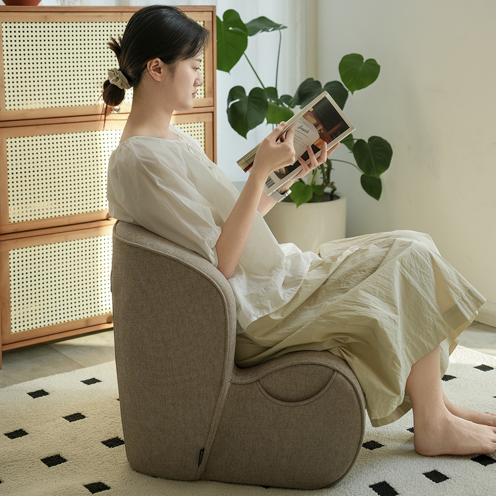 乐班leband人体工学护腰小沙发客厅游戏椅简约小户型单人懒人沙发