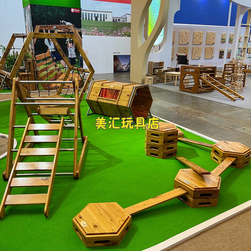 攀爬架隧道钻洞三角形攀爬组合