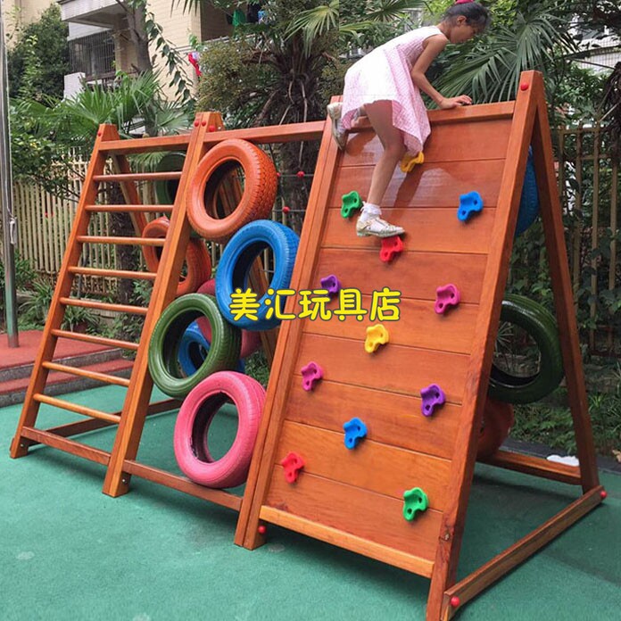 幼儿园多功能组合轮胎攀爬架