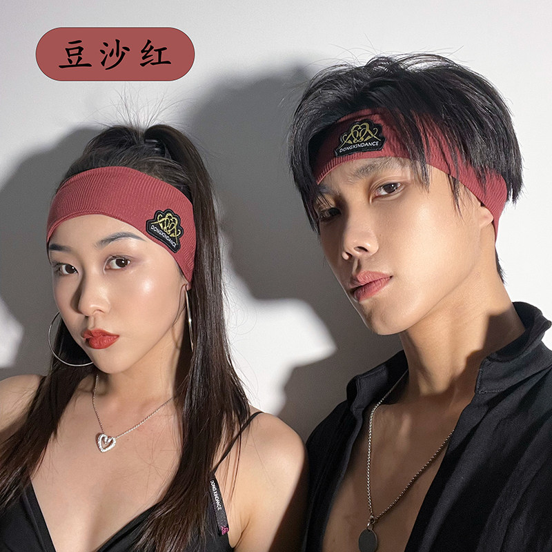 东鑫舞服 拉丁舞针织发带男女 舞蹈跳舞专用配饰发饰头饰 贾昊悦