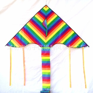 潍坊风筝亮布长尾彩条风筝儿童风筝多样可选厂家促销量大从优