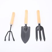 盆栽小铲子除草小耙子 加固三件套种花花铲 左家花园 园艺工具套装