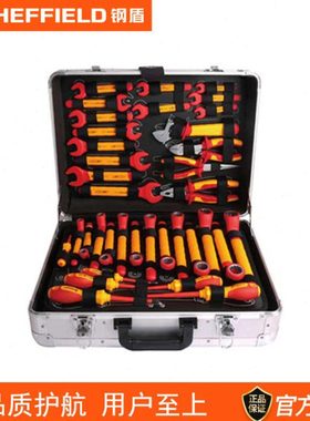 钢盾S158022VDE绝缘工具组套66件套新能源汽车维修工具箱组套