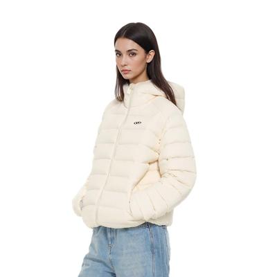 RASP美式风潮流白鸭绒轻量连帽排骨羽绒服轻薄内胆外套男女上衣冬