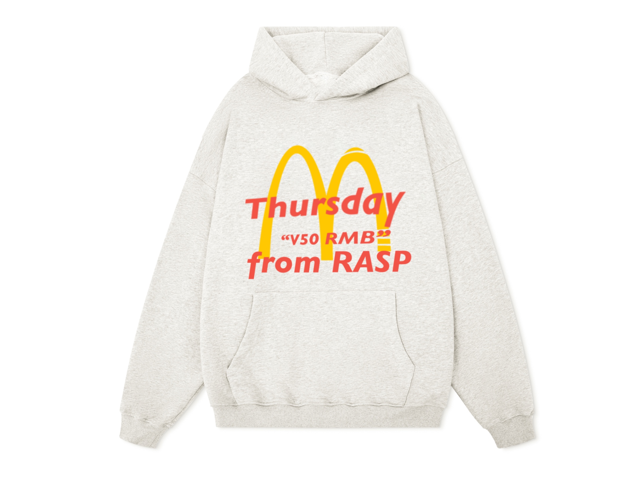 原创设计RASP美式连帽卫衣卫衣