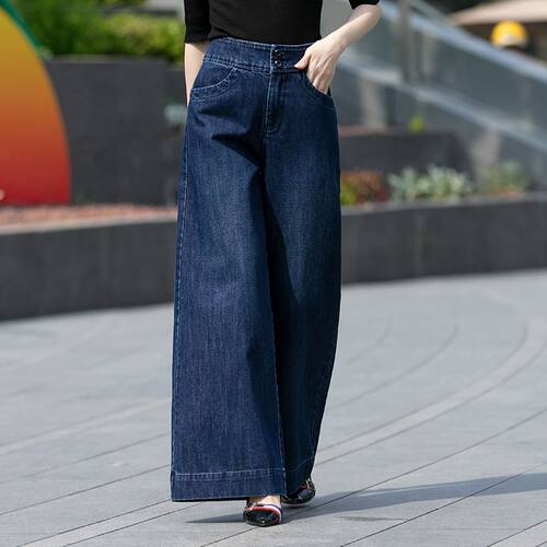 经典高腰牛仔裤女2025秋冬款