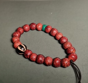 10.5mm左右藏系老凤眼菩提20颗佛珠手链手串念珠男女款佩珠邦迪克