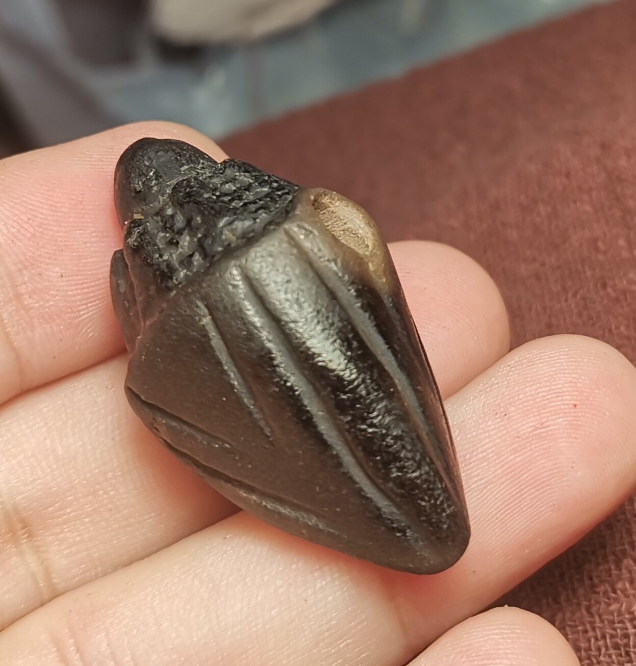 牧区古玩21*40mm泥擦擦一物一图锁骨链吊坠挂件老款式随身佩戴款