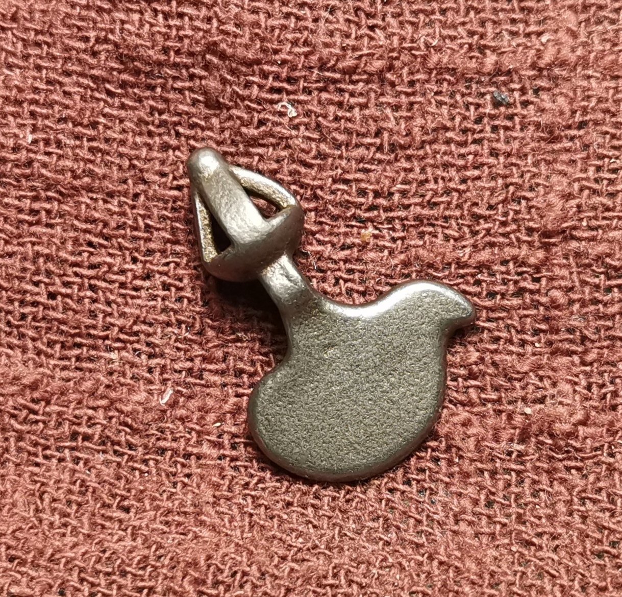 西藏元素铁质寒铁小尺寸钺刀配饰配件测挂滴溜卡子百搭佛珠diy款