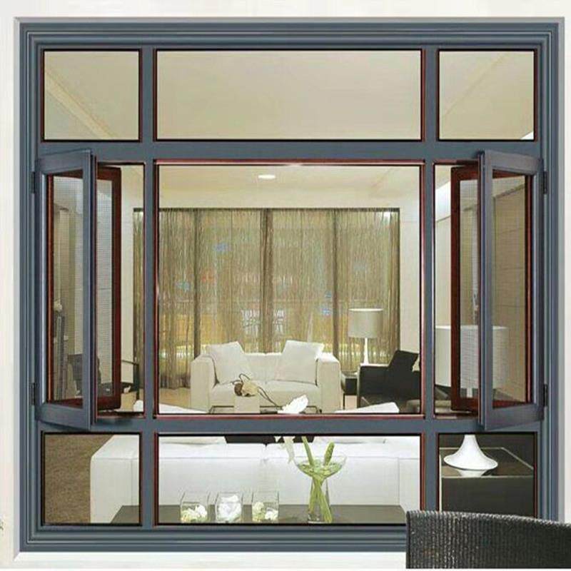 高档断桥铝门窗一体定制铝合金窗户纱窗推拉式平开封阳台隔音落地