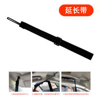 Car roof storage net bag magic tool, luggage fixed net, storage net, car interior hanging net, hanging bag storage net thumbnail 7