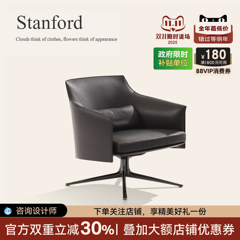Stanford休闲椅高标定制意式极简