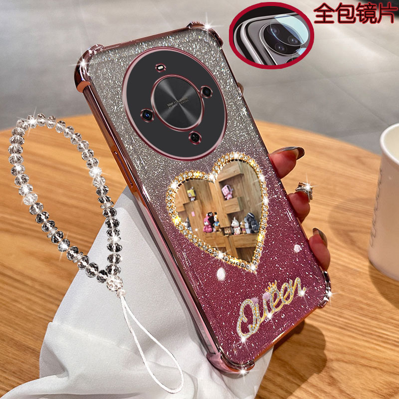 WIKOHi畅享70plus手机壳爱心镜