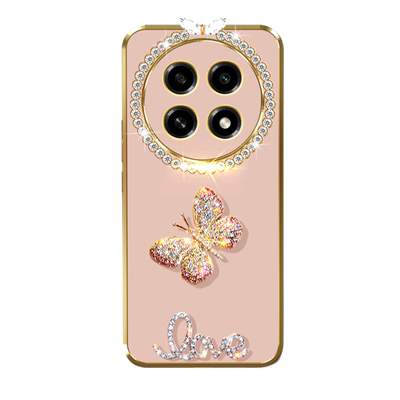 适用OPPOA2Pro手机壳蝴蝶镶钻