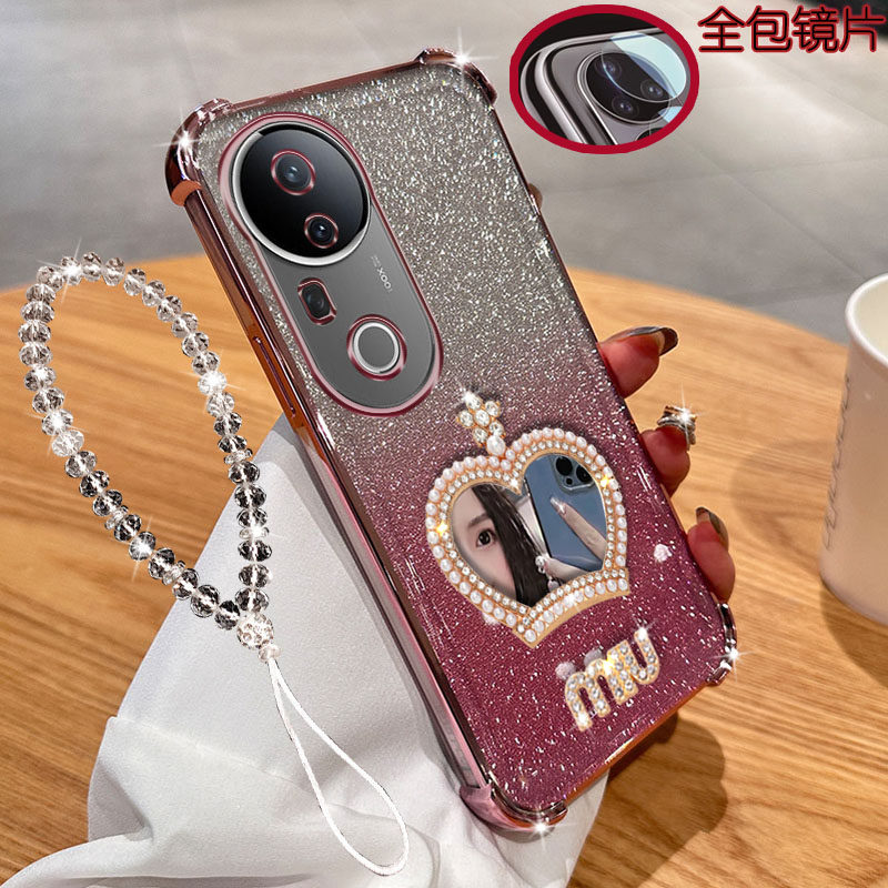 vivos20手机壳气囊皇冠镜子