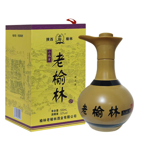 陕西地产酒上郡牌老榆林酒50度500ml浓香型酒