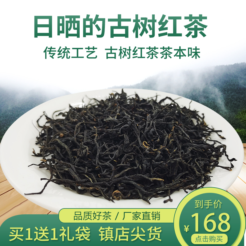 2025新茶春茶古树红茶叶滇红茶浓香型散装经典功夫蜜香茶礼盒罐装