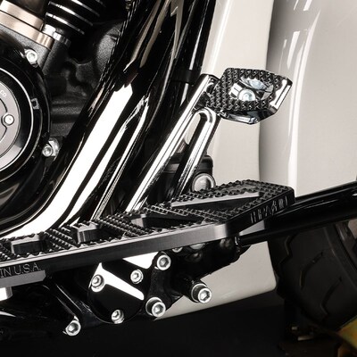 Thrashin哈雷刹车踏板滑翔软尾C中置性能镂空刹车杆路王路威PB风