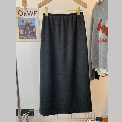 高级感秋冬新款醋酸羊毛呢加厚